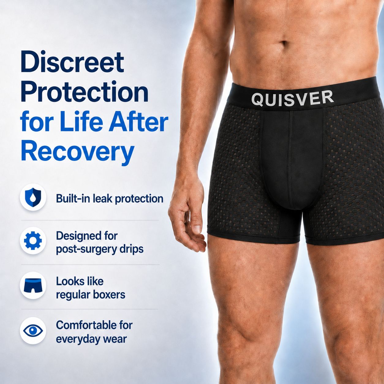 QisverBoxer™ MaxShield Leak-Proof Boxer Briefs