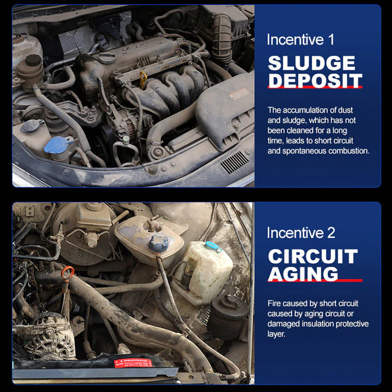 💥Limited-Time 50% OFF✨ Waterless Fast Acting Car Engine Bay Cleaner