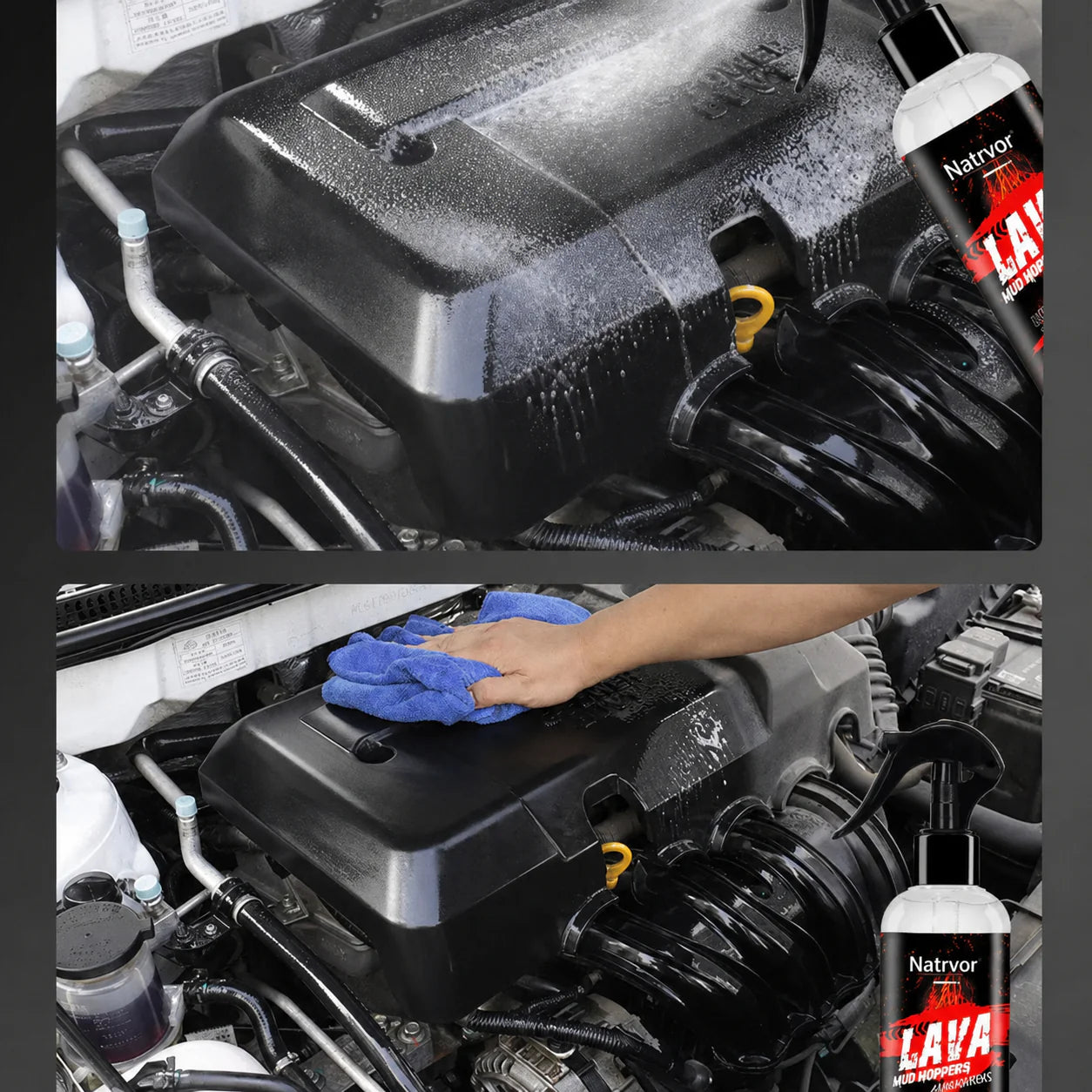 💥Limited-Time 50% OFF✨ Waterless Fast Acting Car Engine Bay Cleaner