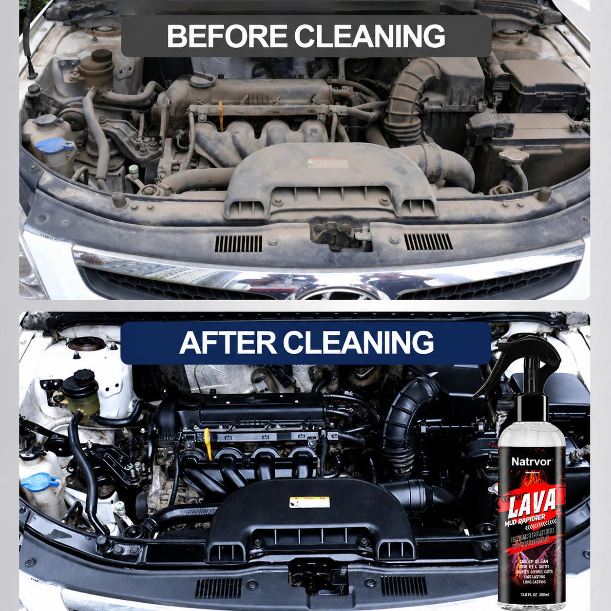 💥Limited-Time 50% OFF✨ Waterless Fast Acting Car Engine Bay Cleaner