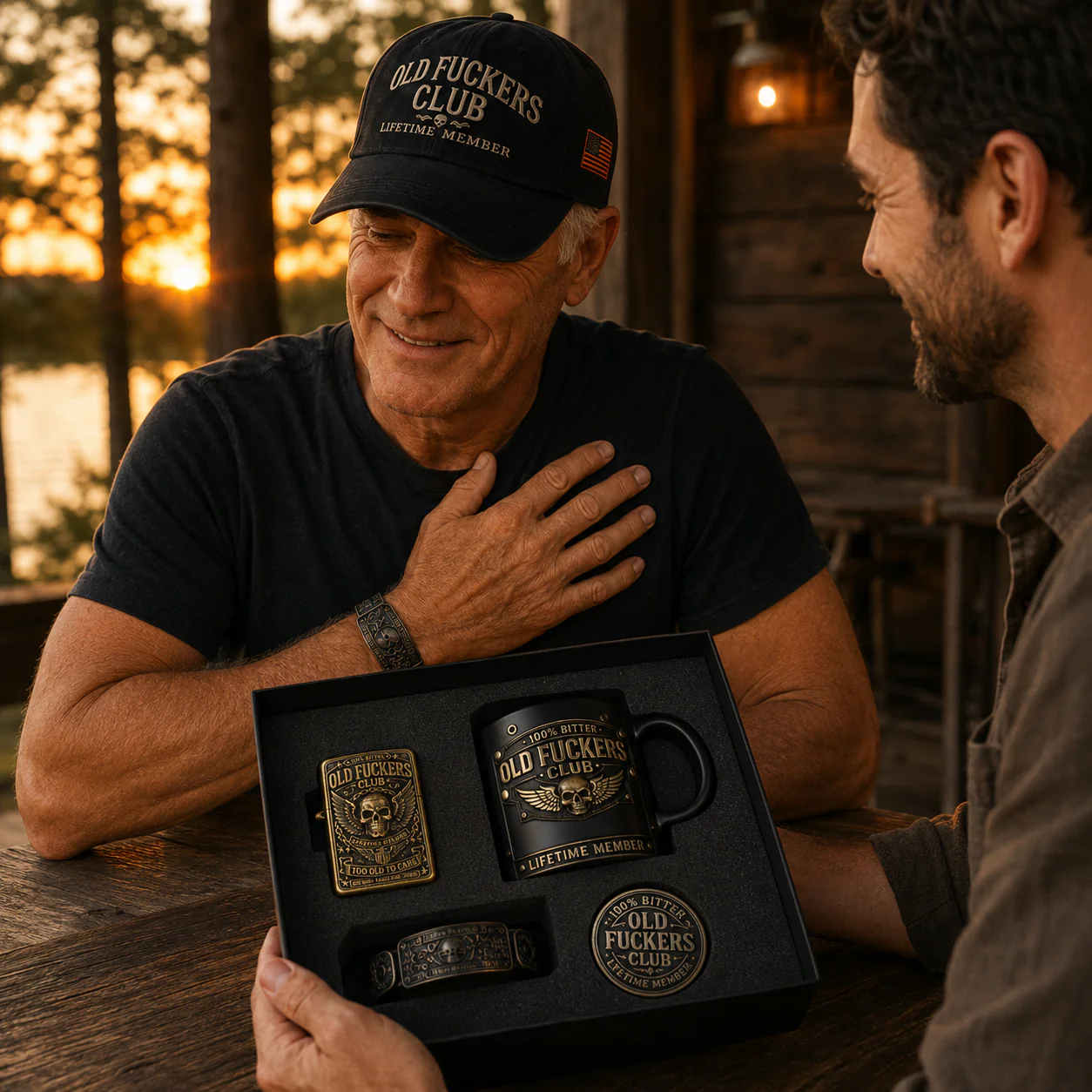 ☠️ Old Fuckers Club 2026 Ultimate Skull Gift Set | FREE Collector Coin Today Only
